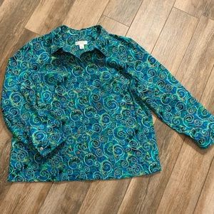 CJ Banks Button Down Light Jacket